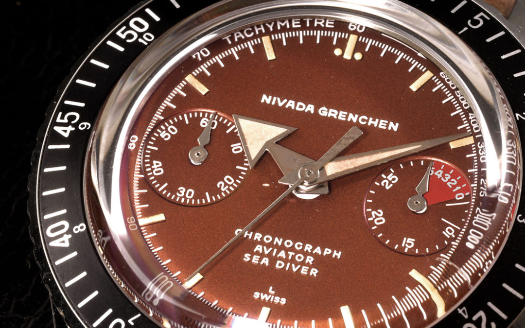 Nivada Grenchen Chronomaster Aviator Sea Diver Automatic “Tropical”, l’héritier d’une marque à l’histoire étonnante