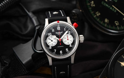 Les montres Pioneer MKI et MKII de Hanhart s’offrent une nouvelle variation de cadran baptisée Reverse Panda