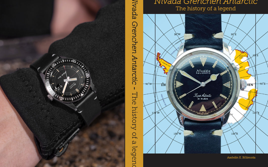 Antarctic Diver, réédition de la montre de plongée Nivada Grenchen et lancement d’un livre éponyme