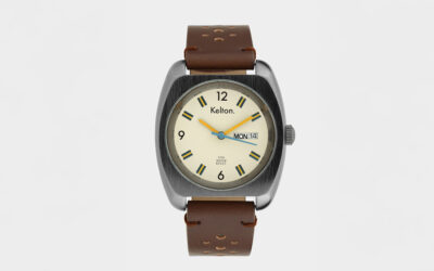 Kelton RC 22 White : la montre qui met le turbo sur le style !