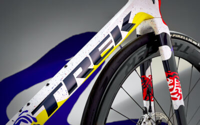 Trek dévoile “Couler” : une œuvre d’art en mouvement pour le Tour de France 2025