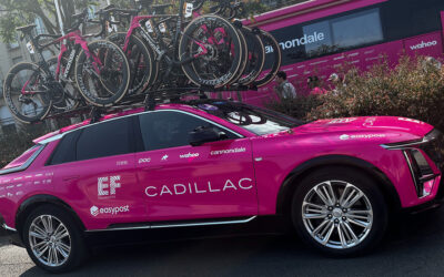 Cadillac Lyriq dans la roue des champions